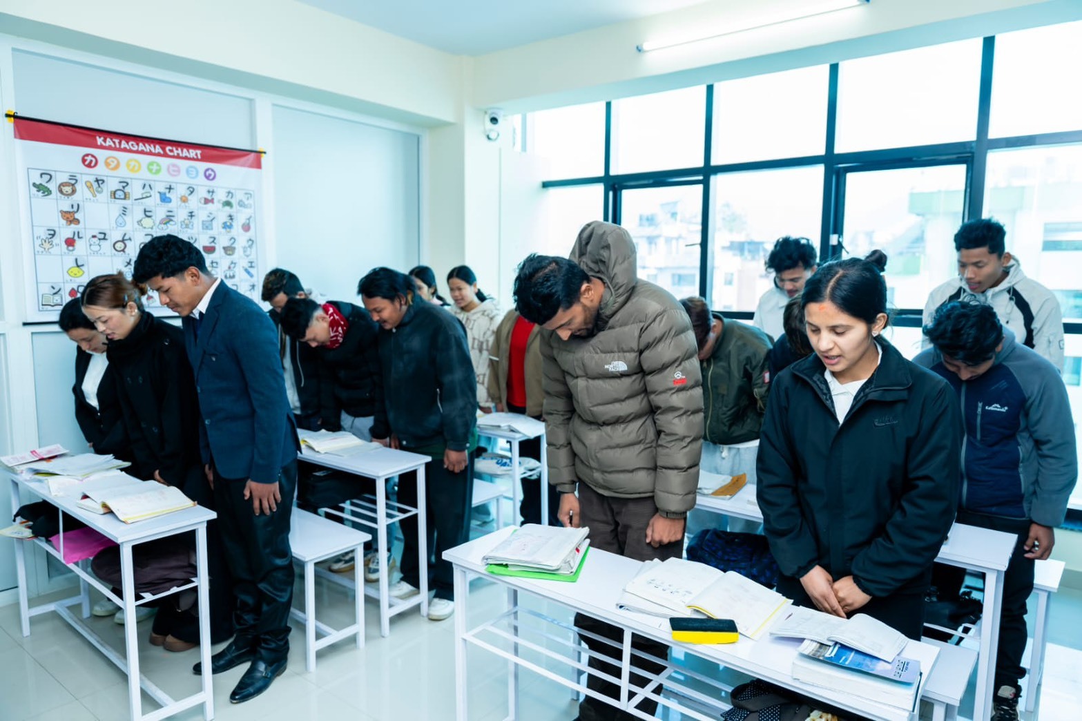 礼節を重んじるNEXAの生徒